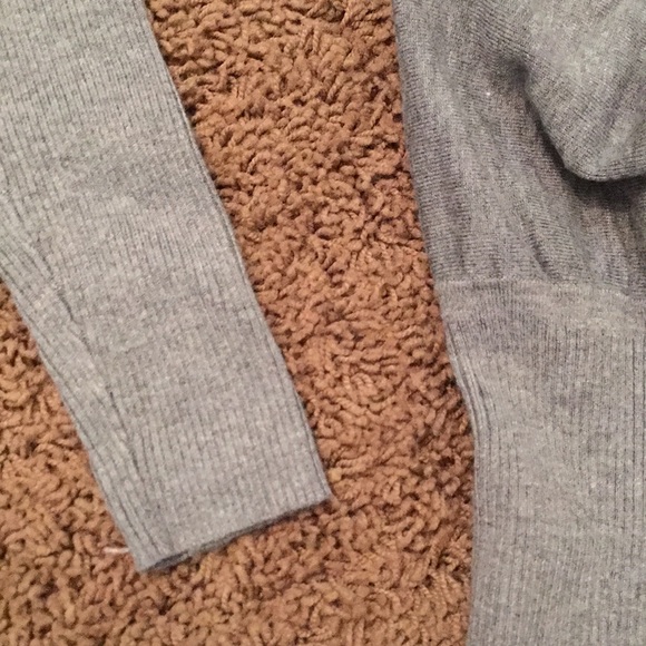 Moda International Cowl Neck Gray Sweater Dress XS - Picture 6 of 10